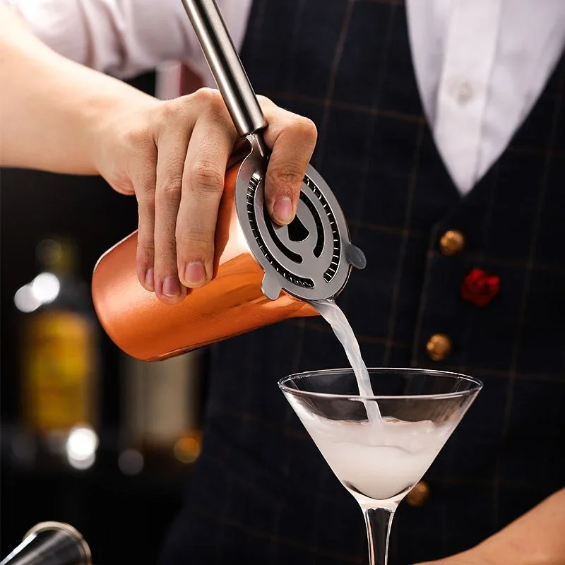 Cocktail Shaker 500ML Stainless Steel Mixer Drink Mixing Glass Bartending Utensil Stirring Tin Bartending Stirring Cup Bar Tool