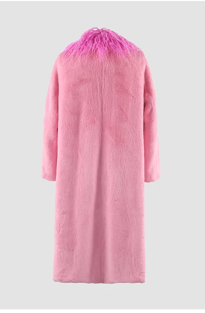 Long Faux Fur Coat 9