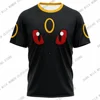 New Arrivals Pokémon Womens T-Shirts Tops Pokemon 3d Print T Shirt Trendy Summer Casual Short Sleeve Pikachu Cute Clothing Tees 5
