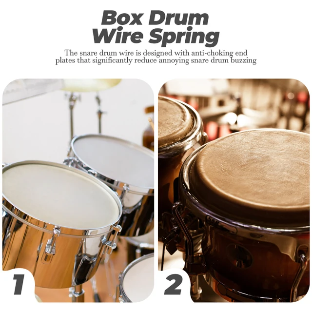 Spring Snare Schematic Cajon Accessories Half Design Steel Snare Wire