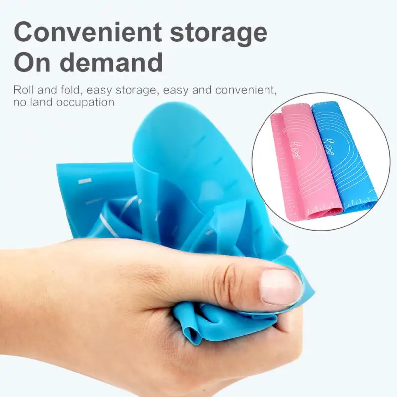 Silicone Baking Mat Kneading Dough Mat Silicone Non-stick For Rolling Dough Pizza Liner Pad Pastry Cake Bakeware