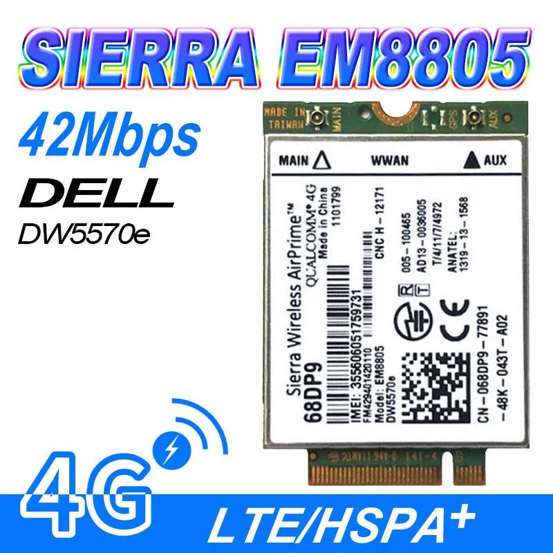 Tanio Sierra Wireless Airprime karta bezprzewodowego adaptera 7KC0X 068DP9 DELL