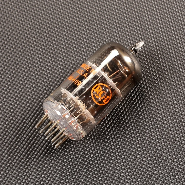 

Американское античное черное кольцо rca с экраном 5814 (то есть 12au7)
