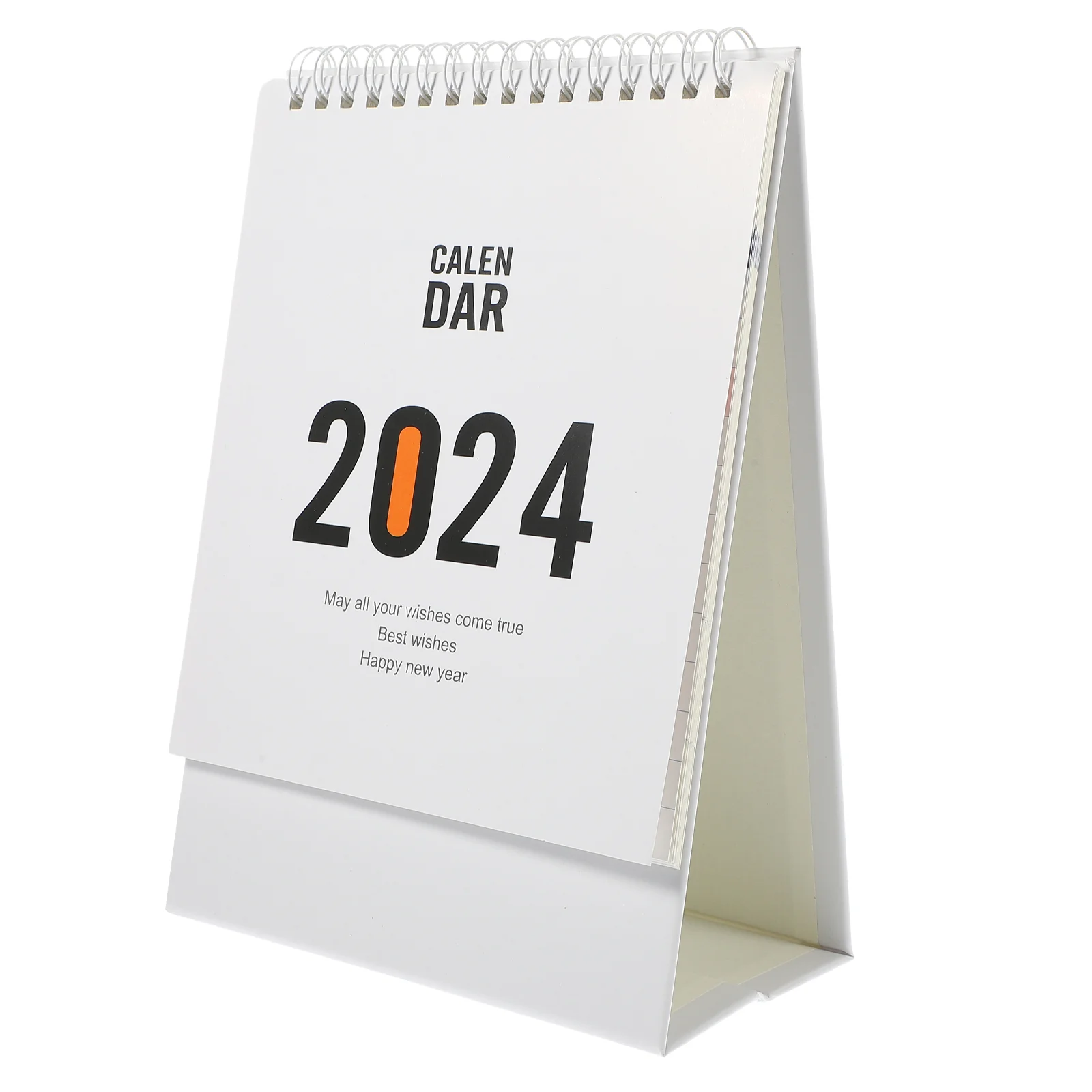 

2024 Desk Calendar Office and Supplies Small Vertical Chaiers Paper Monthly Home Accents Decor