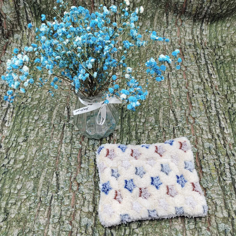 Kreative Haupt landschaft kleine Haustier matte Hamster Nest matte kleines Haustier Meers chweinchen Totoro Baumwoll matte Kaninchen Winter wärme kleine Haustier matte – Detail 18