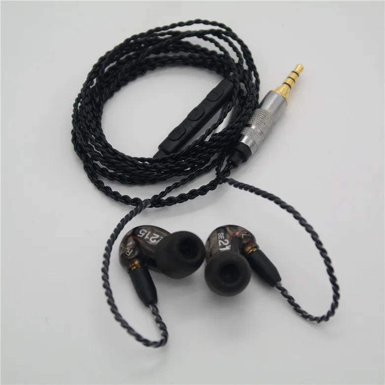 Headphone Audio Cable Converts For SHURE SE215 SE315 SE425 SE535 TH904 For MMCX 3.5 Mm Jack Devices Earphone Cable Parts