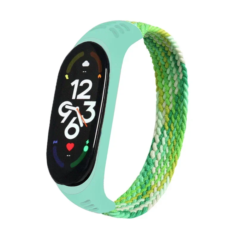 Braided Nylon Solo Loop for Smartwatches - Durable and Stylish Watch Strap Replacement Bracelet