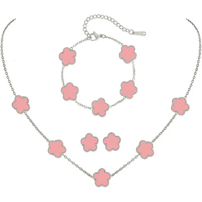 pink silver set 5