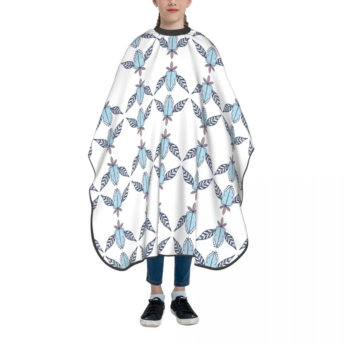 

Парикмахерская накидка для детей, профессиональная накидка для стрижки волос с регулируемой защелкой