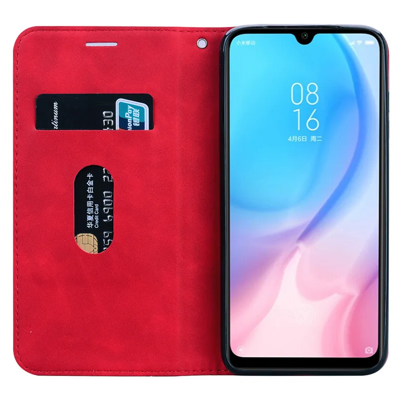 Magnetic Wallet Flip Case - Premium PU Leather Smartphone Cover