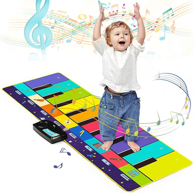 Tapete De Piano Musical Infantil, Manta Para Piano Musical, Instrumento  Musical Multifuncional, Jogo Grande, Esteira De Engatinhar, Aniversário -  Instrumentos Musicais De Brinquedo - AliExpress