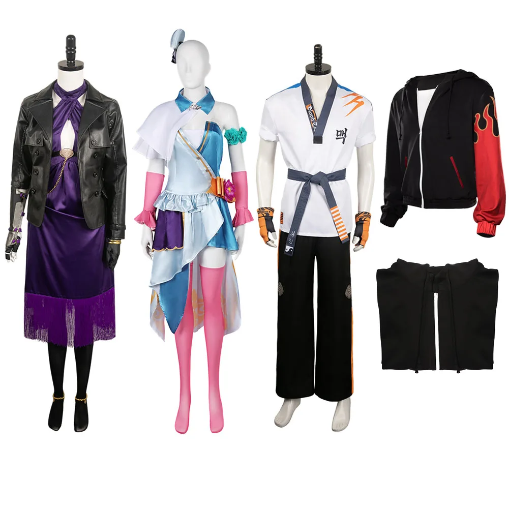 Kazama Jin Giacca Cosplay Jin Nina Hwoarang Fantasia Gioco Tekken 8 Alisa Costume Vestito Uomo Donna Abiti Halloween Carnival Suit