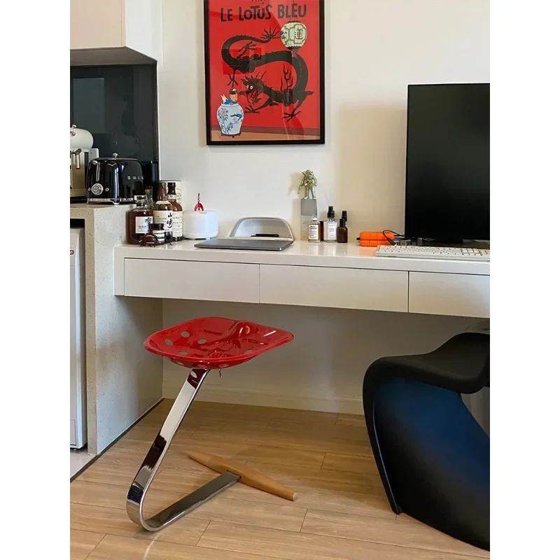 

Современный простой и роскошный высококачественный домашний тракторный обеденный стол и стул Средний старинный табурет мебели