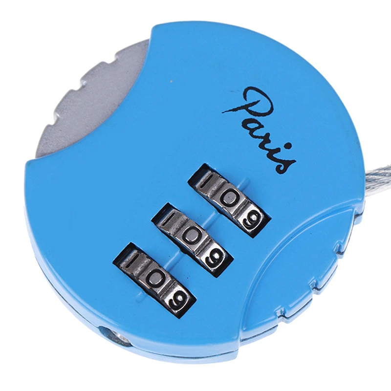 Digit Password Combination Padlock Suitcase Luggage New Metal Code Lock Mini Coded Keyed Anti-Theft Locks 4*4cm 2024 New