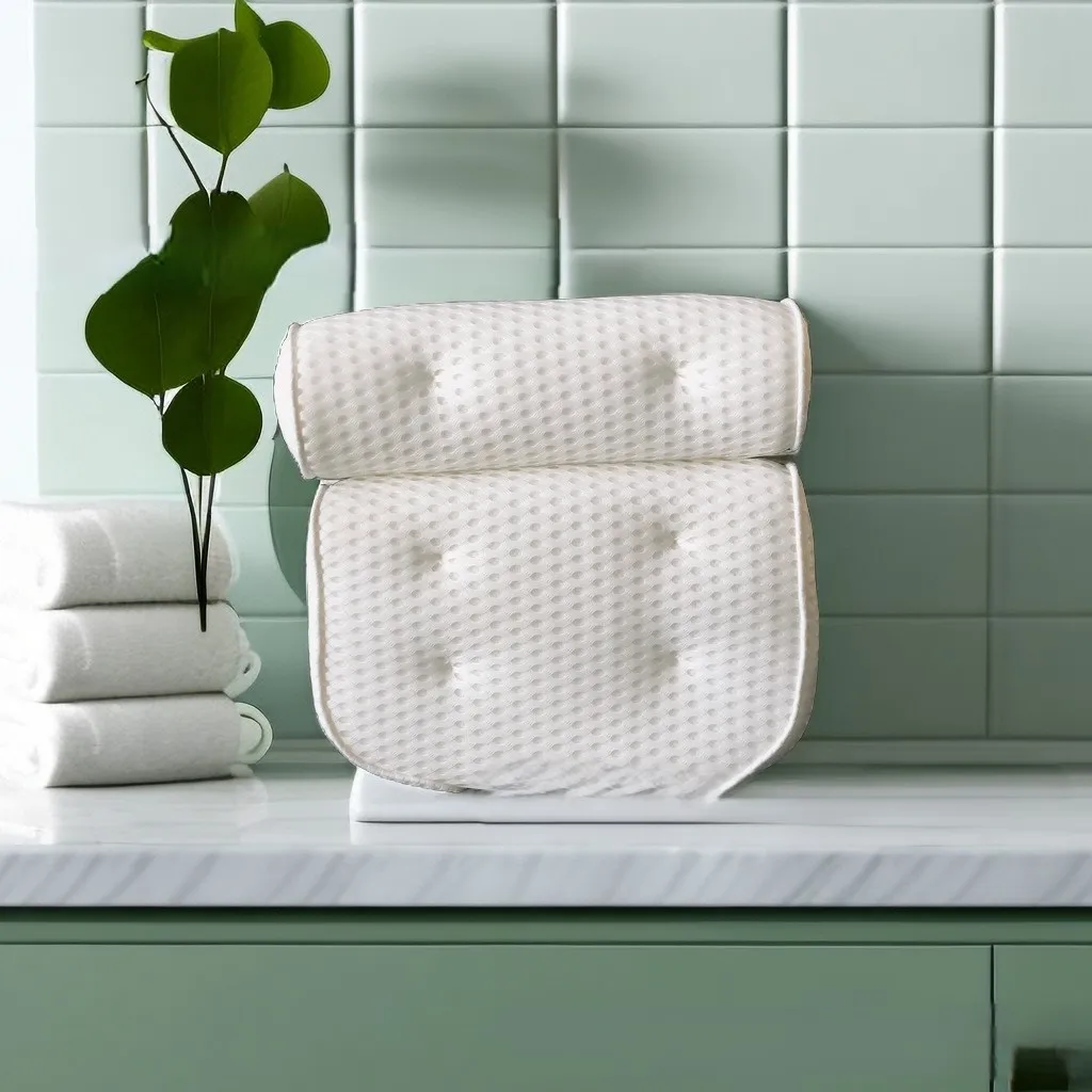 Bath Pillow Square Non-slip