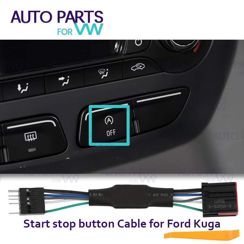 Auto Stop Start Engine System Off Device Control Sensor Plug Cancel Cable Per Ford Kuga Per C-Max Per Transit Accessori Personalizzati