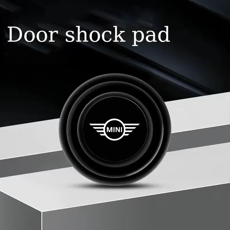 Car door anti-collision shock absorption silicone pad sticker for MINI One Coopers JCW Countryman WORKS R55 R56 F54 F56 F60 car door silicone pads