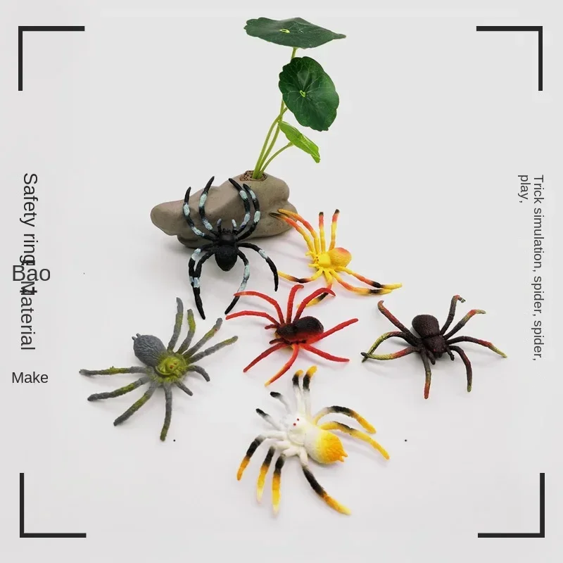 Fake Roaches Scary Insects Plastic Bug Realistic Bug Prop Scary Artificial Spider Bat Cockroach Insect Trick Toy for Party Favor prank toys joke toys