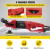 VEVOR Electric Wet Stone Polisher Grinder Sander Buffing Machine Variable Speed Water Mill for Marble Granite Finish Polishing 4