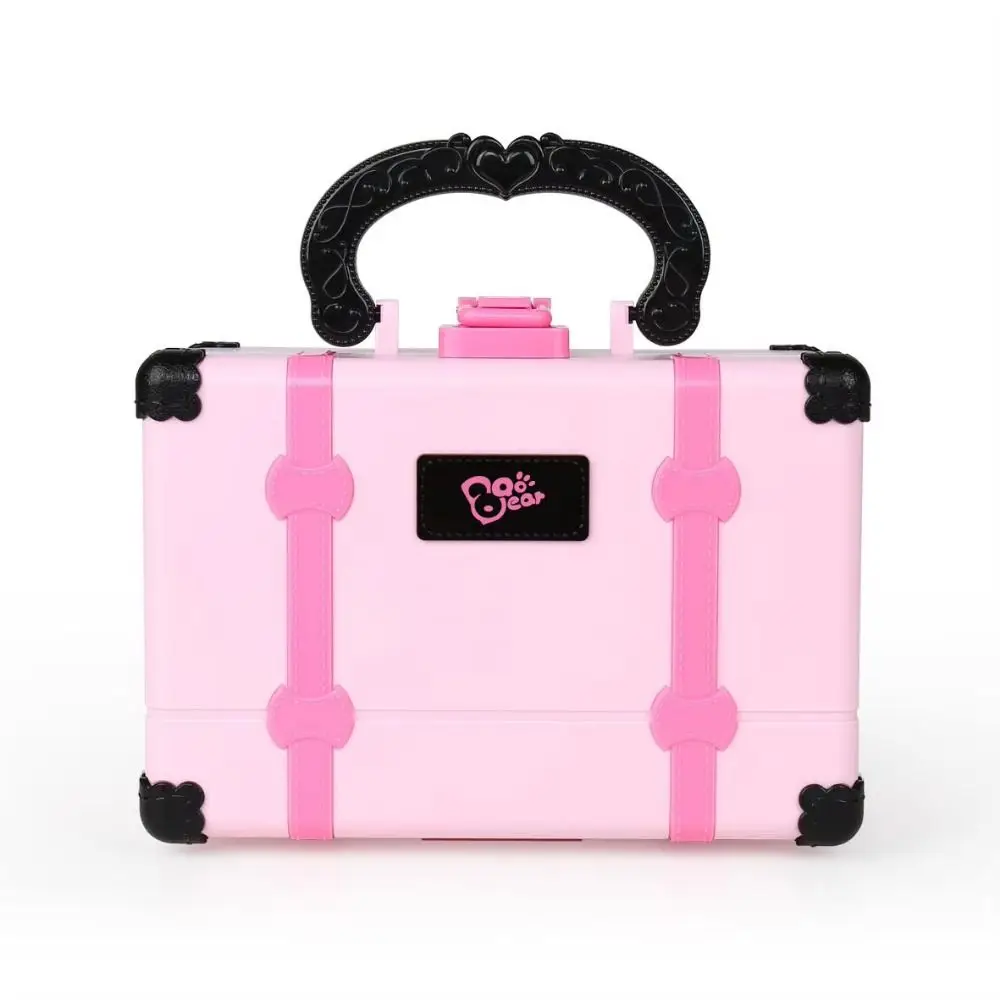 Gift Box Lipstick Children's Makeup Toys Portable Eye Shadow Makeup Kit Handbag Makeup Box Princess Makeup for Girls