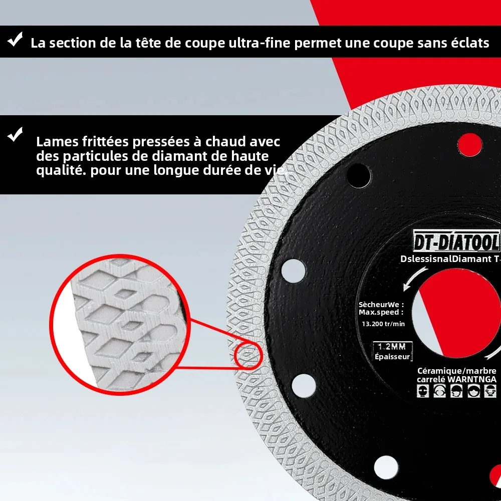 Lame Diamantée Super Fine Pour Carrelage – Uxcell – Coupe De Précision