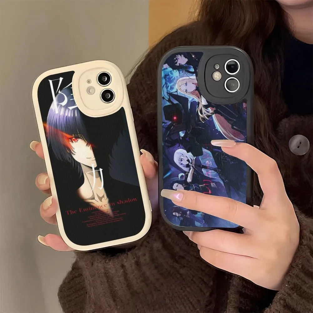 The Eminence In Shadow Cid Kagenou Ainme Custodia In Pelle Rigida Per Iphone 14 13 12 Mini 11 14 Pro Max Xs X Xr 7 8 Plus 6 6S