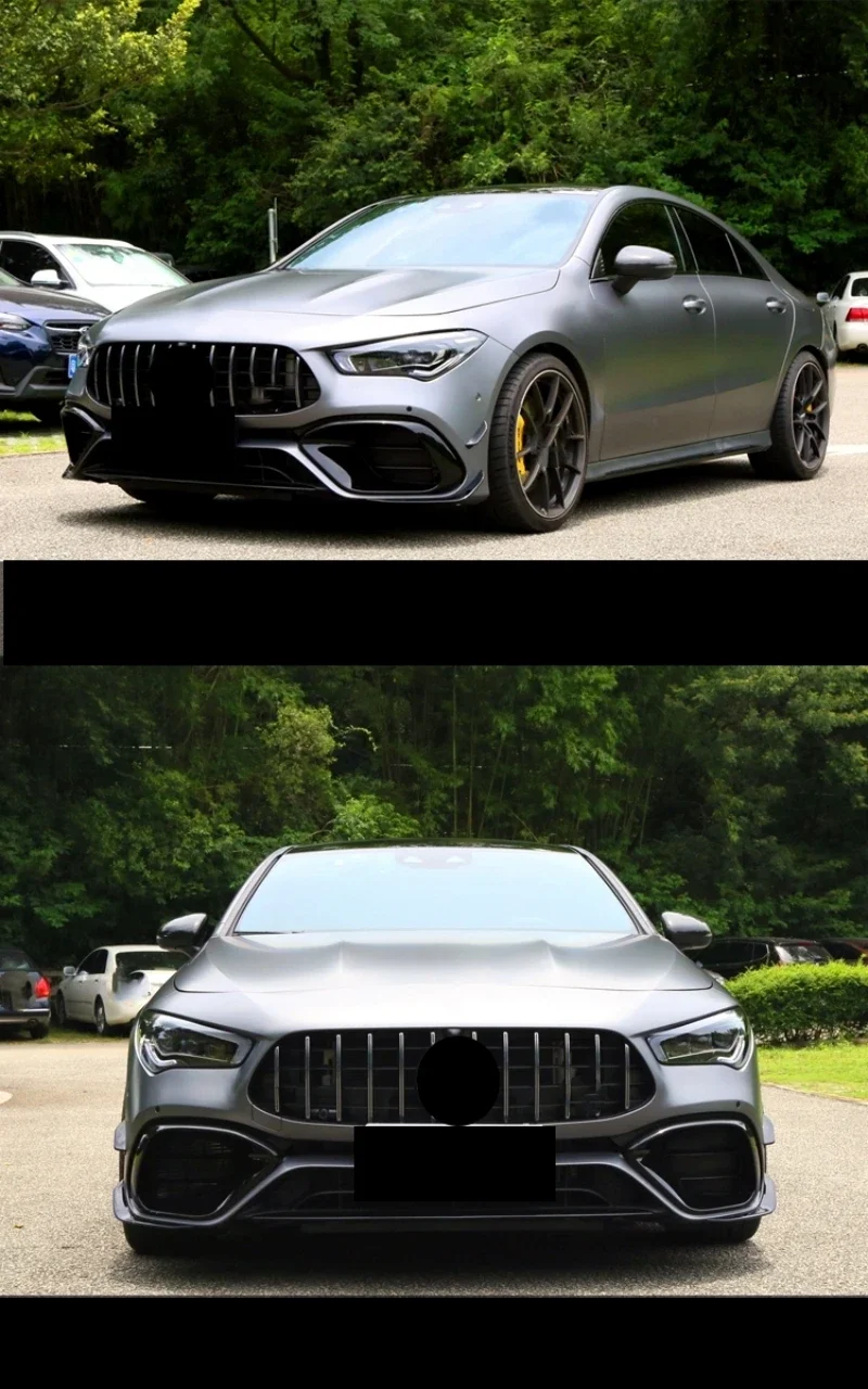 Body Kit Front Rear Bumper Side skirt Grill Assembly for Mercedes-Benz CLA35 260 200 w118 Modified CLA45S AMG Kit Car Accessies 17 - Racext Body Kit Front Rear Bumper Side skirt Grill Assembly for Mercedes-Benz CLA35 260 200 w118 Modified CLA45S AMG Kit Car Accessies - - Racext 16