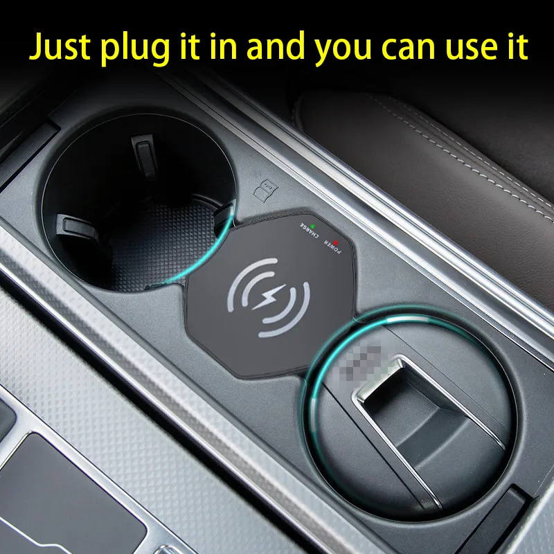 Premium Wireless Car Charger with 15W Fast Charging