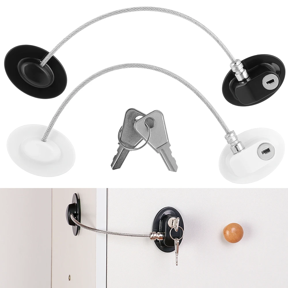 Practical Baby Kids Safety Lock Proof Cabinet Drawer Fridge Cupboard Door Lock For Kids Safety Protector Protection Prevent