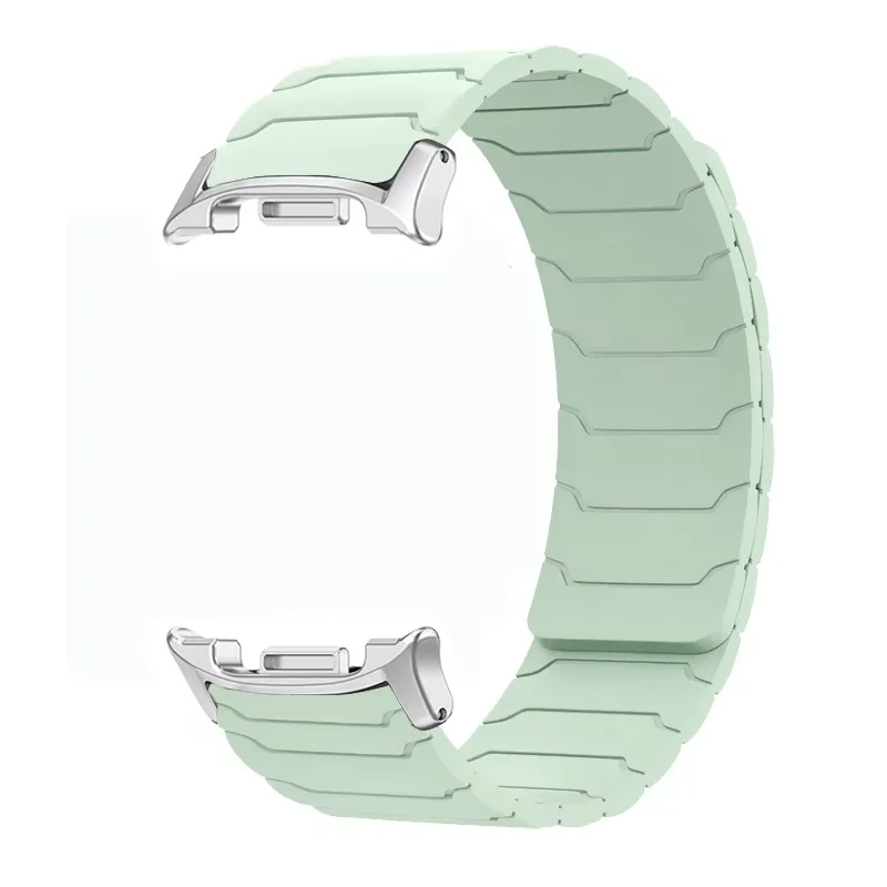 Magnetic Silicone Sports Watch Strap - Universal Fit, Sleek & Durable Bracelet Design