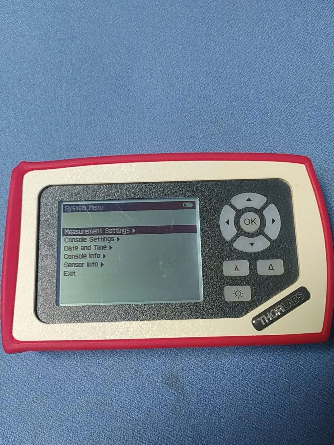 THORLABS PM100D Optical Power Meter Digital Optical Functional Energy Meter