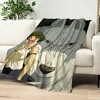 Warm Soft Plush Nap M-MiyazakIs Blankets Sofa p-Princess for m-Mononoke Living Room Office Bedroom Home Travel anime Kid Gifts 2