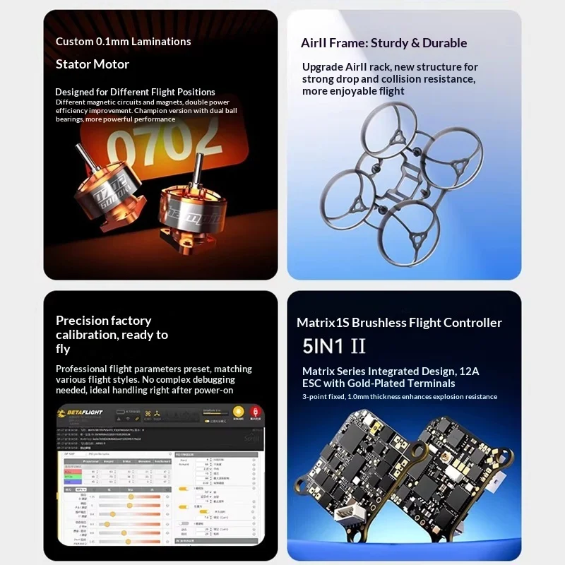 Pilote FPV avec casque, manette en main, drone Micro Champion prêt pour le racing