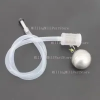 SS Ball Float & 80cm Silicone Dip Tube and Filter Kit Floating Beer Keg Liquid  with Filter Ball Stainless and  Keg Gas Short 1