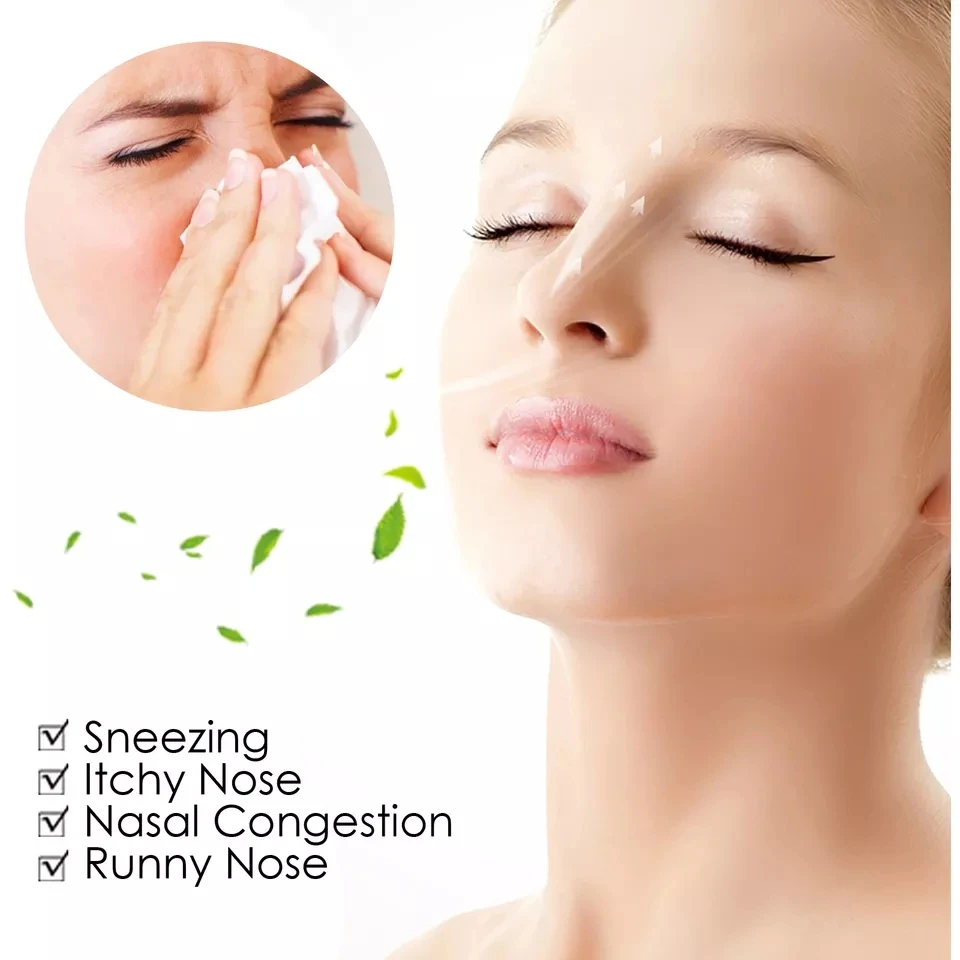 Herbal nasal spray to treat sinusitis Stop snoring to relieve stress Sleep cold sneeze