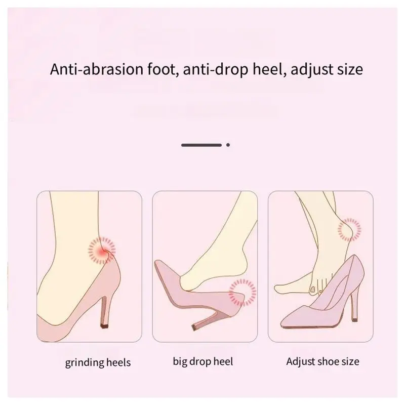 Cowhide Heel Protectors Stickers Sneakers Heels Feet Pads Genuine Leather Non Slip Shoe Pads Foot Pain Relievers Shoes Inserts
