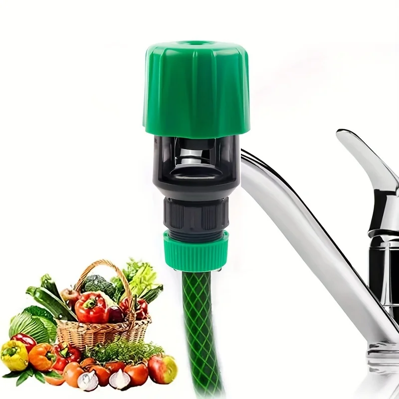 Hose Connector Faucet Universal Kitchen Quick Coupling Garden Watering Irrigation Water Pipe Reusable Connecting Pieces