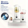 stainless steel set simplus set 3-in-1 Multifunctional Food Processor Blender Juicer Grinder Set Blades meat juice juicer Beans 1