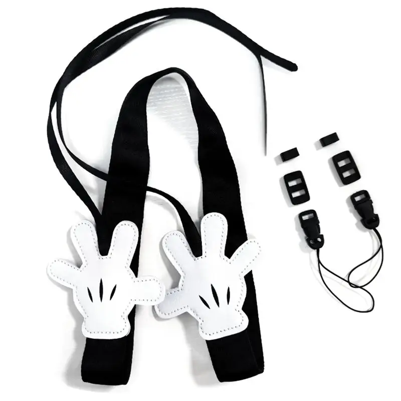 N82R 범용 카메라 스트랩 조절 가능한 어깨 목 스트랩 귀여운 디자인, 편안함, 전문 사진작가에게 이상적