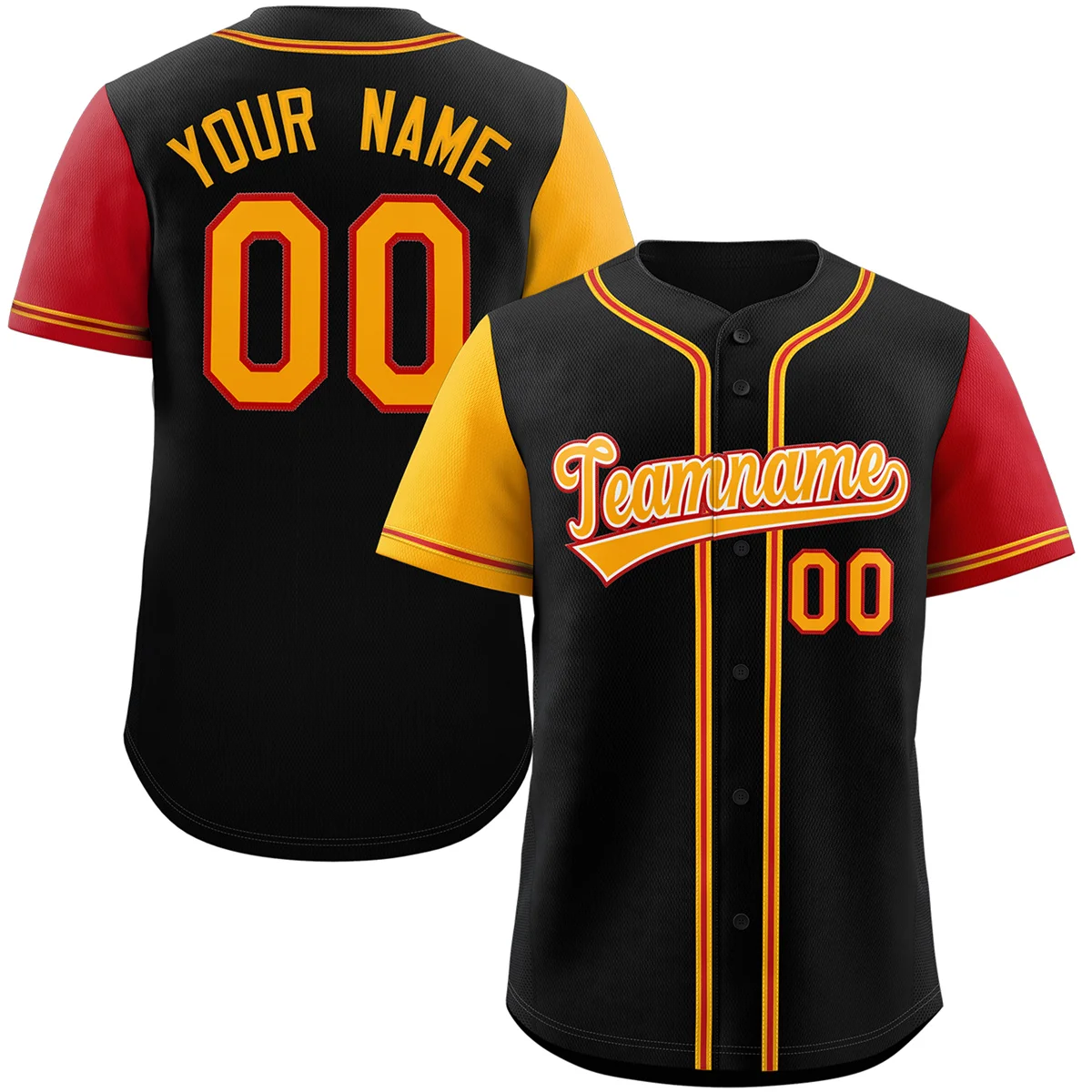 thumbnail image 1 of Camisetas de béisbol personalizadas de manga corta con botones y nombre y número impresos personalizados para adultos y jóvenes que practican estilo libre al aire libre, 1 of 4