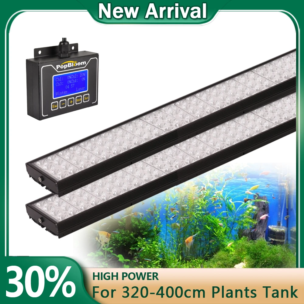 150cm 200cm wrgb led aquarium lights with sunrise sunset full spectrum