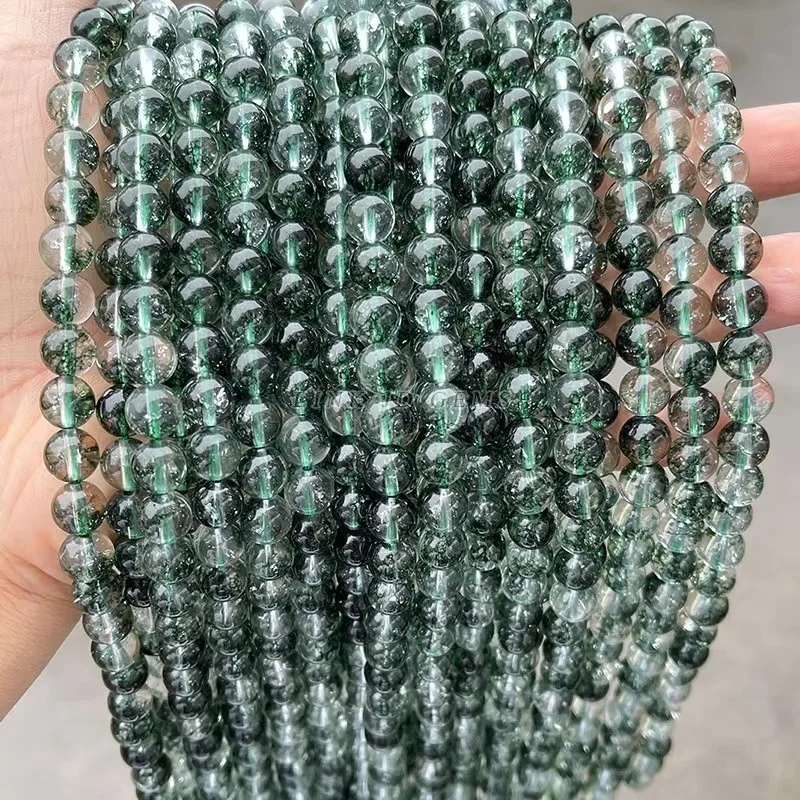 Perle Di Vetro Rosso Granato – 4-12mm – Filo Da 39cm – Perline Per Gioielli Fai Da Te – Bracciali E Collane