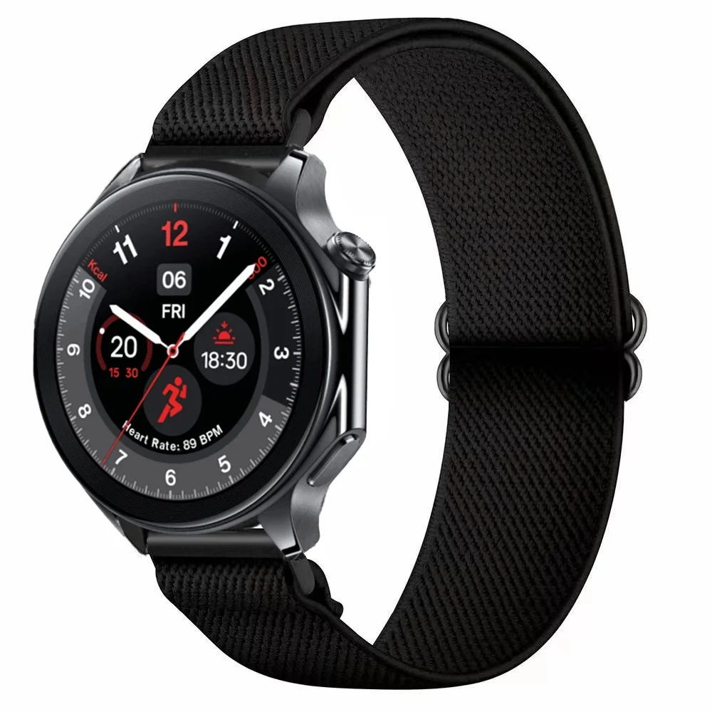 Cinturino Intrecciato Elastico Da 22Mm Per Orologio Oneplus 2 Oppo Watch X Bracciale Sportivo Per Oppo Watch 4 Pro Realme Watch S Smart Watch Bands