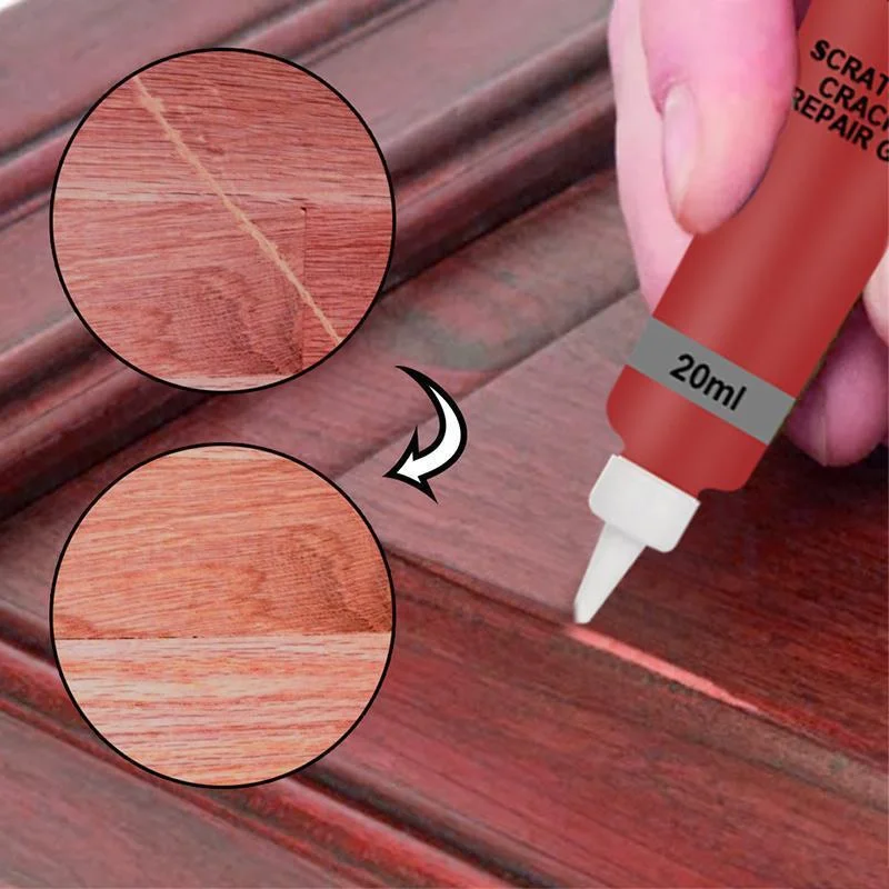 Furniture Repair Wood Filler Repair Paint Seam Glue Patch For Stain Scratches Wooden Door Floor Table Desk Color Repairing Paste images - 6