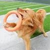 1 PC TPR Dog Toy Large Dog Interactive Ring Pulling Ring Dog Ring Teeth Grinding Durable Pet Dog Teeth Grinding Floating Toy 5