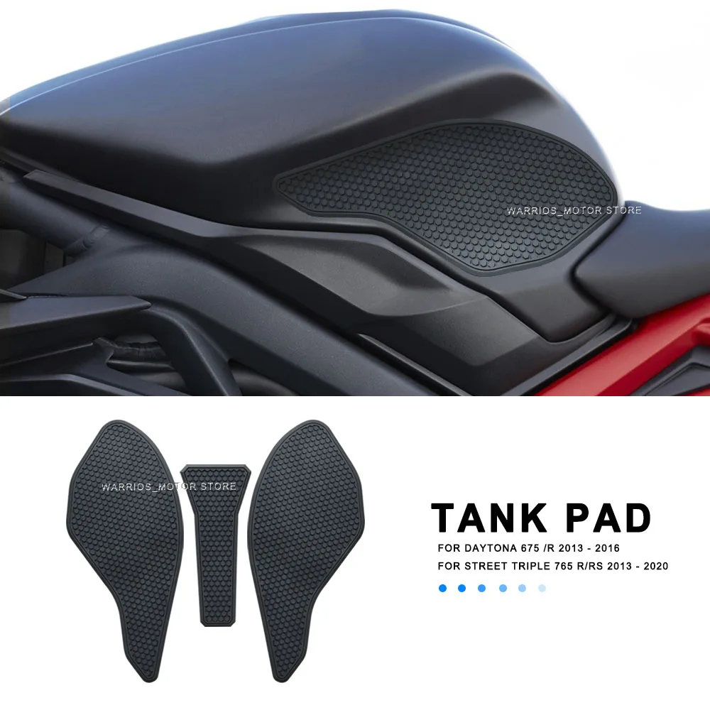 Pegatinas Antideslizantes Para Tanque De Yamaha Tracer/MT-09 (2015-2019) - Protegen De Arañazos, Agarre Mejorado