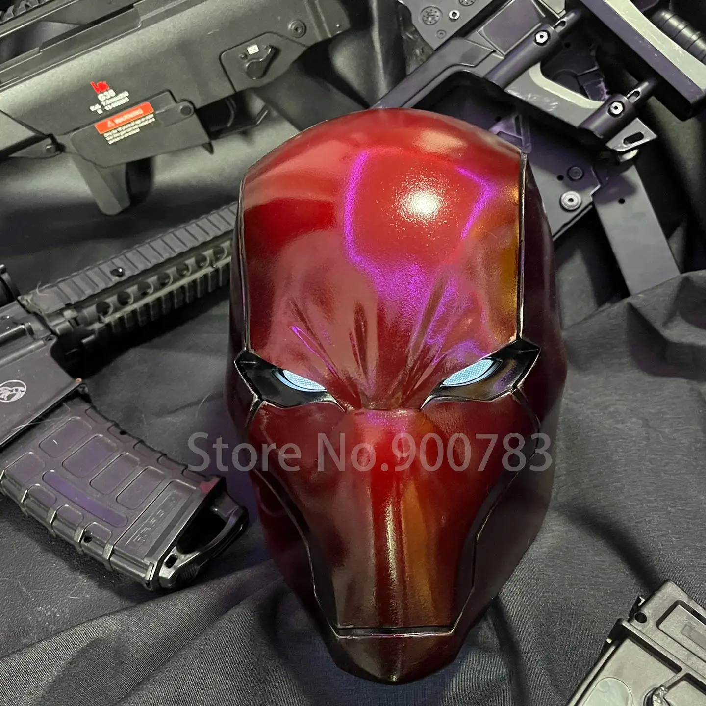 Red Hood Helmet Cosplay
