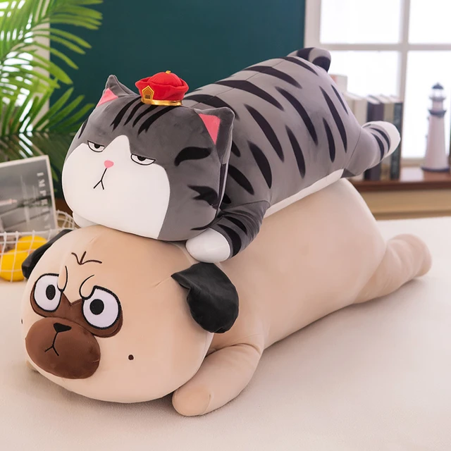 Kawaii Fat Cat Travesseiro De Pelúcia, Brinquedo De Pelúcia