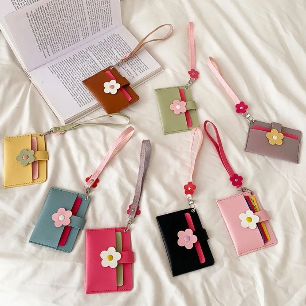 Chic Color Block Mini Wallet: Stylish PU Leather Card Holder & Coin Purse