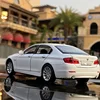 1:32 BMW 5 Series 535i Alloy Car Model Diecast Metal Toy Vehicles Car Model High Simulation Sound Light Collection Kids Gift 5